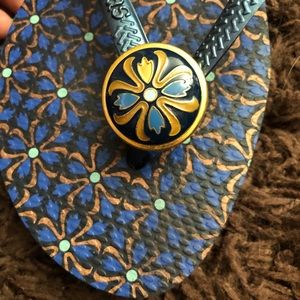 Blue Havaiana flip flops